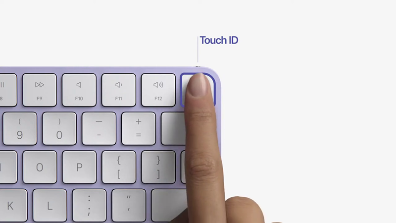 iMac　Touch ID